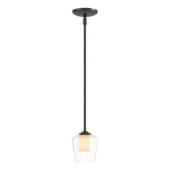Simple Lines One Light Mini Pendant in Oil Rubbed Bronze (39|188600-SKT-MULT-14-ZU0291)