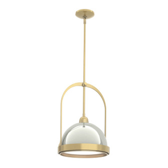 Atlas One Light Mini Pendant in Modern Brass (39|187462-SKT-MULT-86-85)