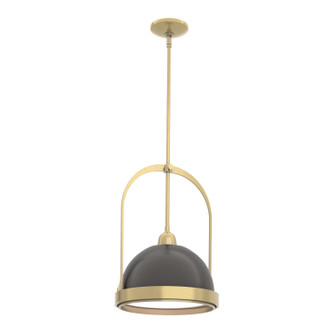 Atlas One Light Mini Pendant in Modern Brass (39|187462-SKT-MULT-86-14)