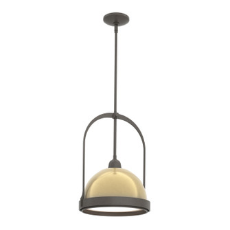 Atlas One Light Mini Pendant in Dark Smoke (39|187462-SKT-MULT-07-86)