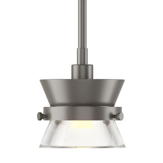 Apparatus One Light Mini Pendant in Dark Smoke (39|187250-SKT-MULT-07-ZM0378)