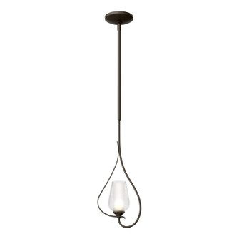 Flora One Light Mini Pendant in Dark Smoke (39|183050-SKT-MULT-07-ZS0354)