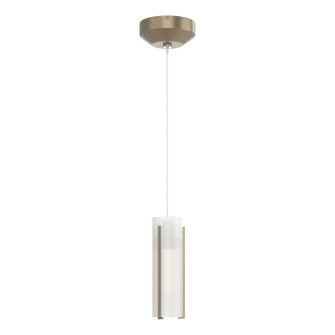 Exos Glass One Light Mini Pendant in Soft Gold (39|161180-SKT-STND-84-GG0065)