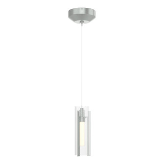Exos Glass One Light Mini Pendant in Vintage Platinum (39|161180-SKT-STND-82-ZM0065)