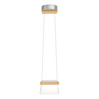 Cowbell LED Mini Pendant in Vintage Platinum (39|151060-LED-STND-82-WD-ZM0560)