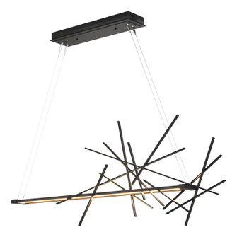 Cascade LED Pendant in Black (39|139778-LED-STND-10)