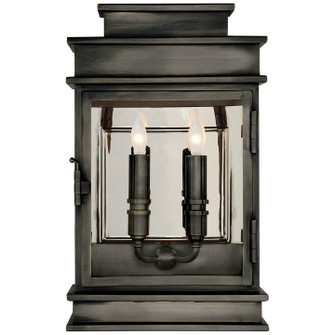 Linear Lantern Two Light Linear Lantern in Bronze (268|CHO 2908BZ)