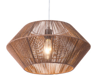 Kendrick One Light Ceiling Lamp in Brown (339|56092)