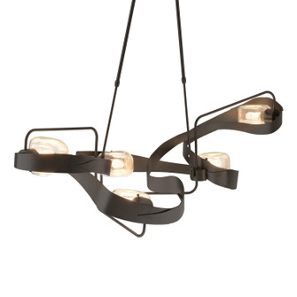 Graffiti Five Light Pendant in Oil Rubbed Bronze (39|137820-SKT-SHRT-14-ZM0549)