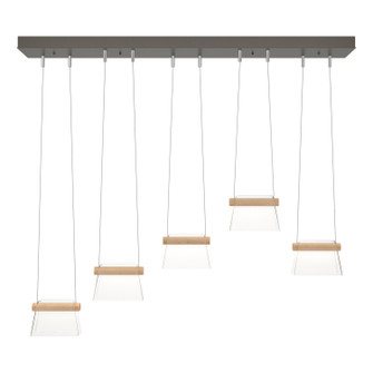 Cowbell LED Pendant in Dark Smoke (39|136570-LED-STND-07-WD-ZM0560)