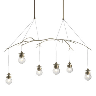 Kiwi Six Light Pendant in Soft Gold (39|136560-SKT-SHRT-84-ZM0565)