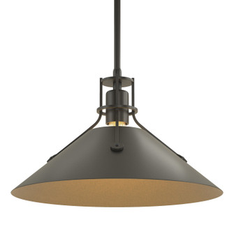 Henry One Light Pendant in Black (39|134550-SKT-MULT-10-10)