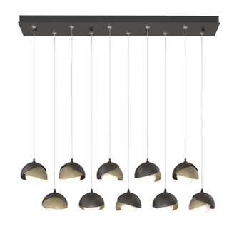 Brooklyn LED Pendant in Oil Rubbed Bronze (39|131205-SKT-STND-14-84-GG0711)