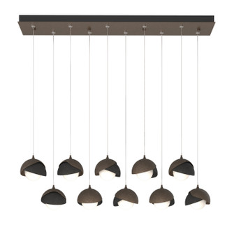 Brooklyn LED Pendant in Bronze (39|131205-SKT-STND-05-10-GG0711)