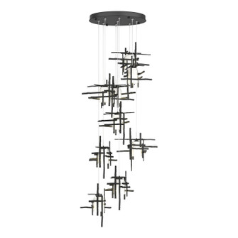 Tura LED Pendant in Black (39|131109-SKT-STND-10-YC0305)