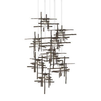 Tura LED Pendant in Bronze (39|131107-SKT-LONG-05-II0728)