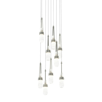 Link LED Pendant in Sterling (39|131100-SKT-LONG-85-YJ0434)