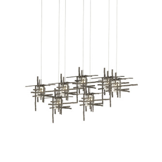 Tura LED Pendant in Dark Smoke (39|131095-SKT-LONG-07-II0728)
