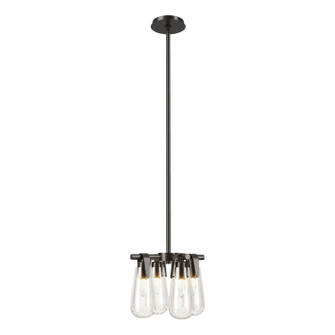 Eos Four Light Semi-Flush/Pendant in Oil Rubbed Bronze (39|131062-SKT-MULT-14-ZM0718)