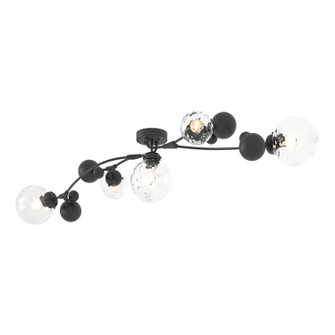 Sprig Five Light Semi-Flush Mount in Black (39|128715-SKT-10-LL0639)