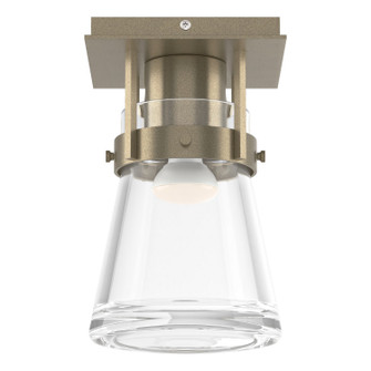 Erlenmeyer One Light Semi-Flush Mount in Soft Gold (39|128705-SKT-84-ZM0467)