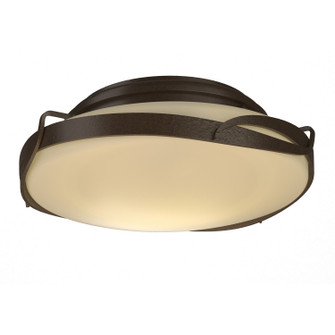 Flora Two Light Flush Mount in Bronze (39|126740-SKT-05-GG0097)