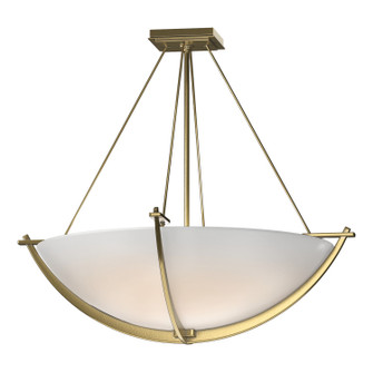 Compass Three Light Semi Flush Mount in Modern Brass (39|124560-SKT-86-GG0054)