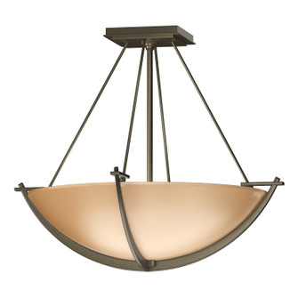 Compass Three Light Semi-Flush Mount in Soft Gold (39|124555-SKT-84-SS0020)