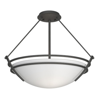 Tryne Three Light Semi-Flush Mount in Natural Iron (39|124432-SKT-20-GG0020)