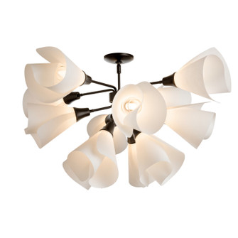 Mobius LED Semi-Flush Mount in Oil Rubbed Bronze (39|124362-SKT-14-SH1987)