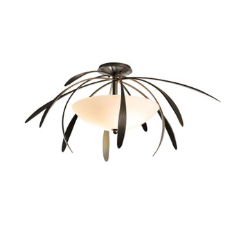 Dahlia Two Light Semi-Flush Mount in Oil Rubbed Bronze (39|124352-SKT-14-GG0048)