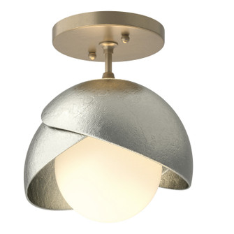 Brooklyn One Light Semi-Flush Mount in Soft Gold (39|121377-SKT-84-85-GG0711)