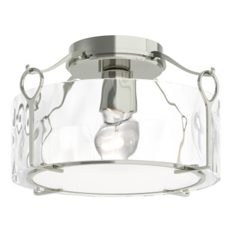 Bow One Light Semi-Flush Mount in Sterling (39|121142-SKT-85-LL0218)