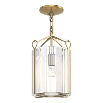 Bow One Light Semi-Flush Mount in Modern Brass (39|121140-SKT-86-ZM0137)