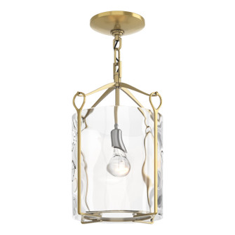 Bow One Light Semi-Flush Mount in Modern Brass (39|121140-SKT-86-LL0137)