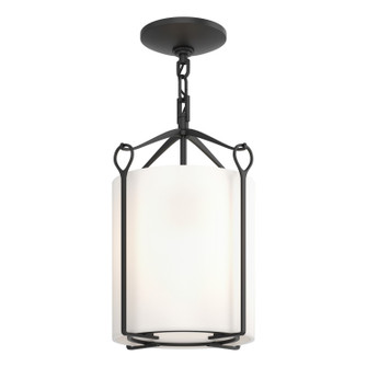 Bow One Light Semi-Flush Mount in Black (39|121140-SKT-10-GG0137)