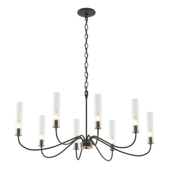 Grace Eight Light Chandelier in Oil Rubbed Bronze (39|105050-SKT-14-BR-ZM0611)