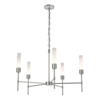 Vela Five Light Chandelier in Sterling (39|105045-SKT-85-FD0611)