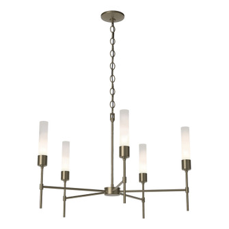 Vela Five Light Chandelier in Soft Gold (39|105045-SKT-84-FD0611)