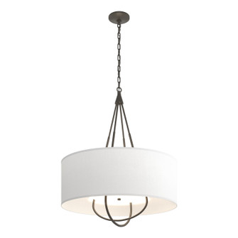 Loop Four Light Pendant in Dark Smoke (39|104230-SKT-07-07-SF2811)