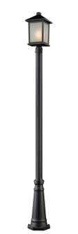 Holbrook One Light Outdoor Post Mounted Fixture in Black (224|507PHB-519P-BK)