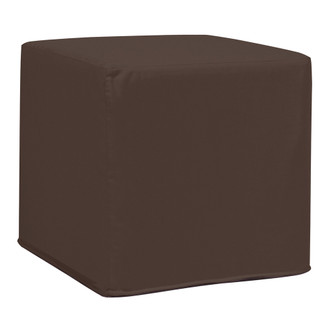 The Seascape Block & Cylinder Ottoman in Brown (204|Q850-462)