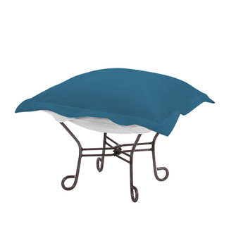 The Seascape Puff Puff Ottoman in Blue (204|Q510-298)