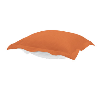 The Seascape Puff Puff Ottoman Cushion in Orange (204|Q310-297P)