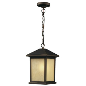 Holbrook One Light Outdoor Chain Mount Ceiling Fixture in Oil Rubbed Bronze (224|507CHM-ORB)