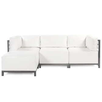 Axis 4-Piece Sectional Sofa With Cover in Titanium (204|KQ924T-944)