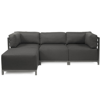 Axis 4-Piece Sectional Sofa With Cover in Titanium (204|K924T-201)