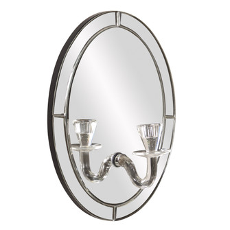 Opal Mirror w/ Candle Holder in Mirrored (204|99071)