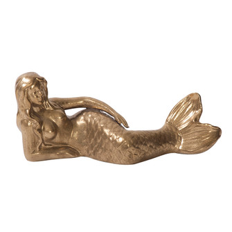 Mermaid Decor in Antiqued Brass (204|95049)