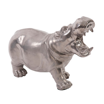 Hippo Decor in Country Silver (204|95047)
